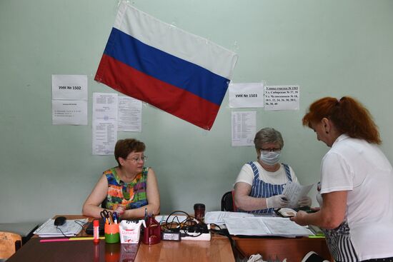 Russia Constitutional Reform Voting