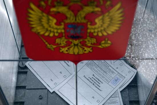 Russia Constitutional Reform Voting