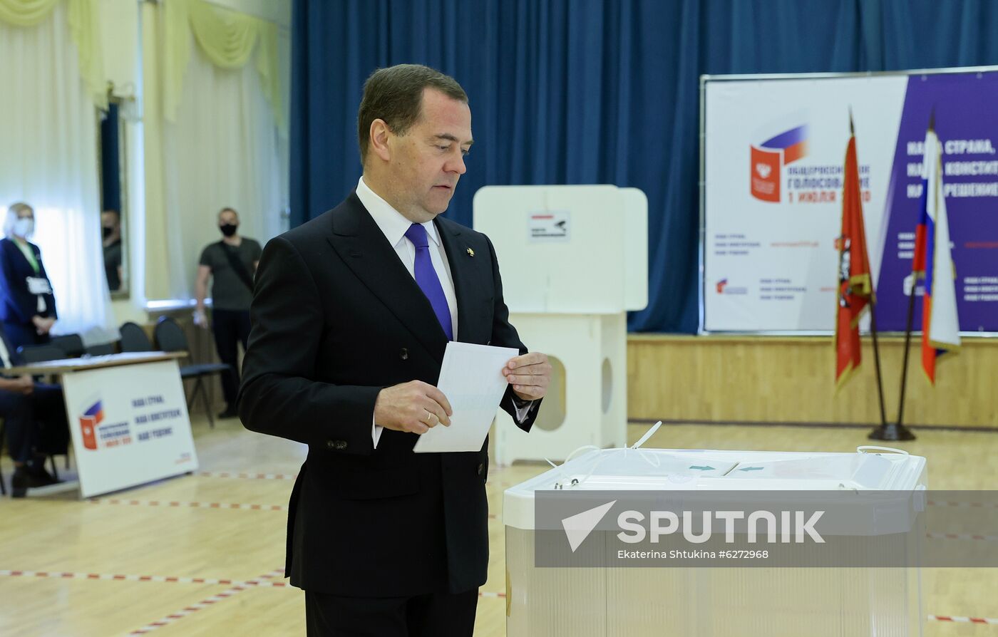 Russia Constitutional Reform Voting