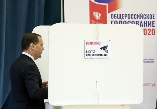 Russia Constitutional Reform Voting