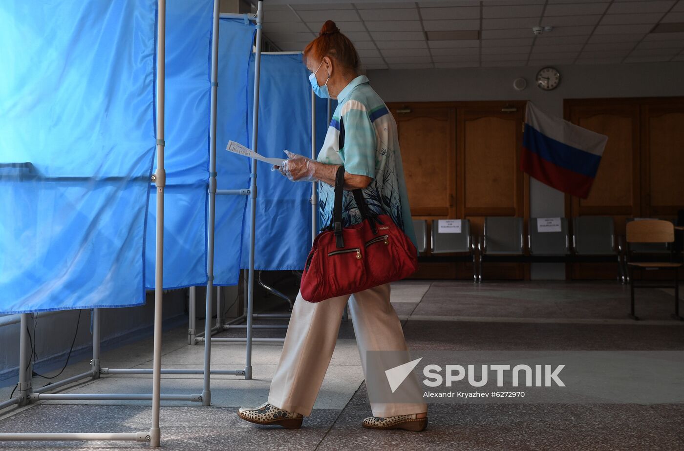 Russia Constitutional Reform Voting