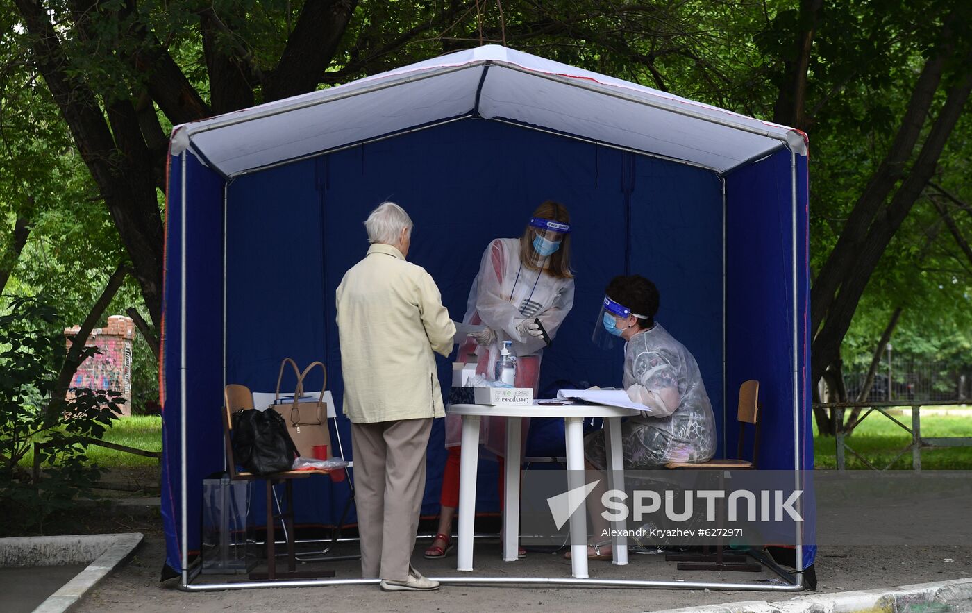 Russia Constitutional Reform Voting