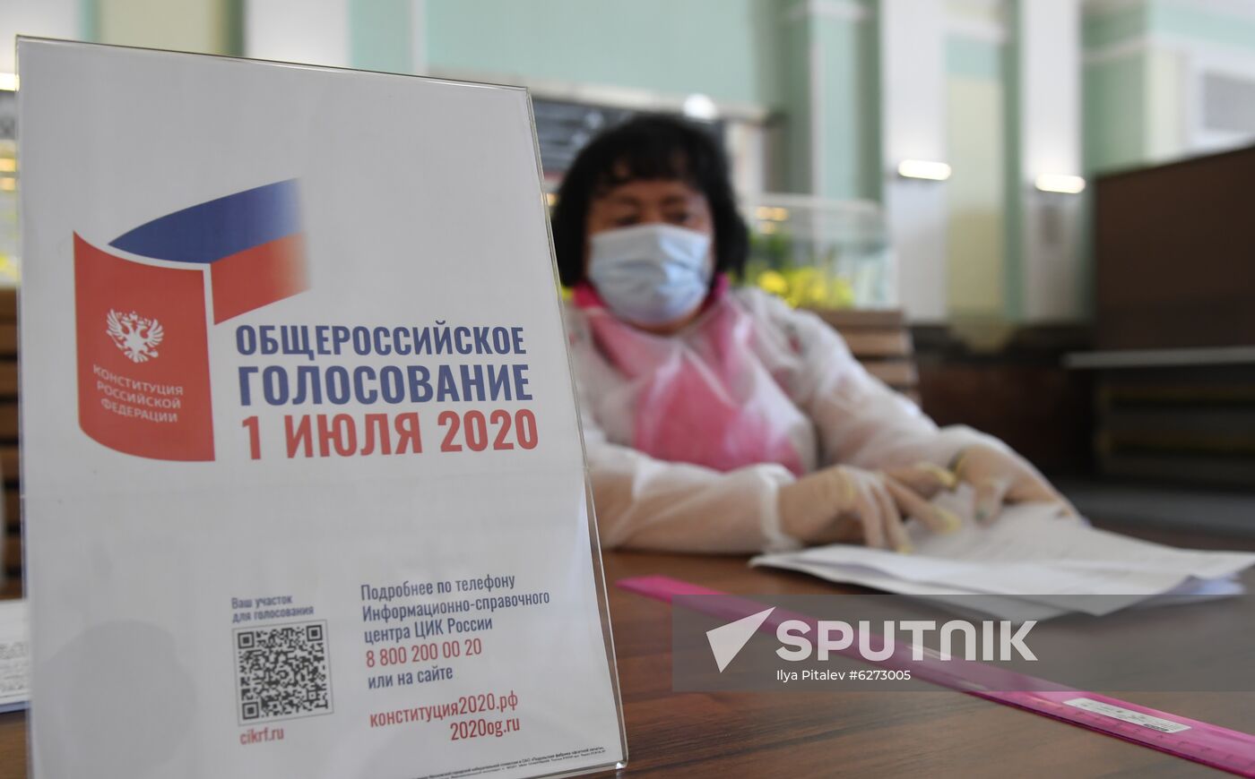 Russia Constitutional Reform Voting
