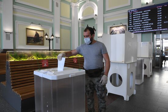 Russia Constitutional Reform Voting