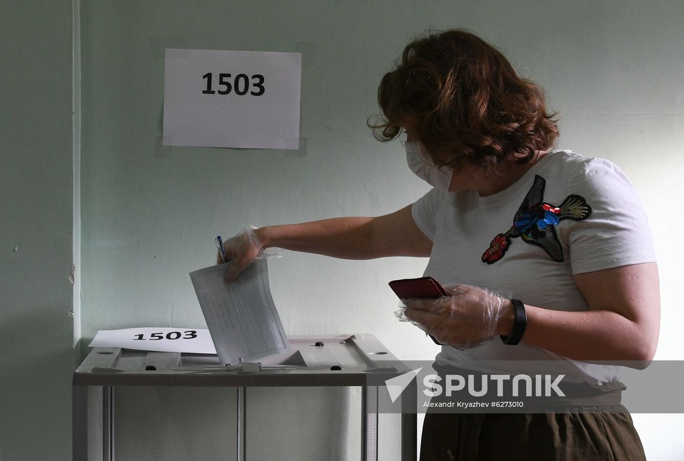 Russia Constitutional Reform Voting