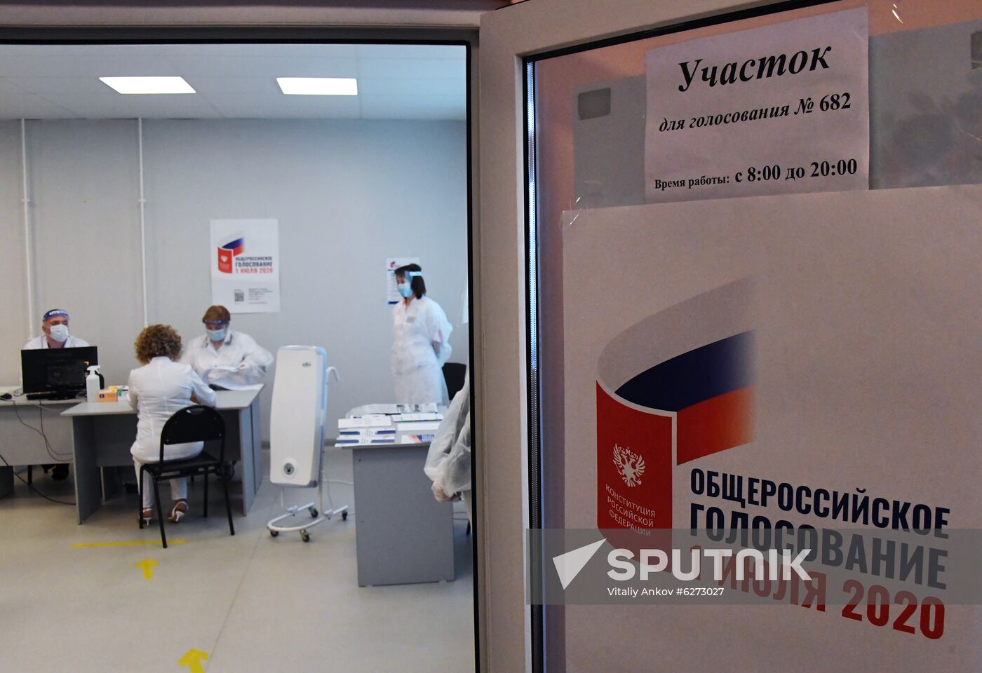 Russia Constitutional Reform Voting
