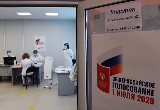 Russia Constitutional Reform Voting