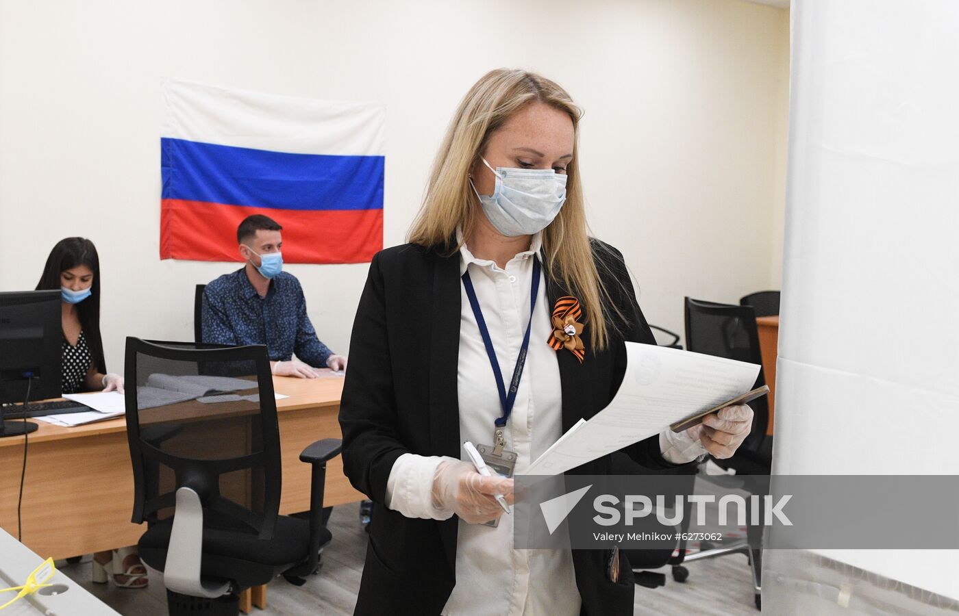 Russia Constitutional Reform Voting