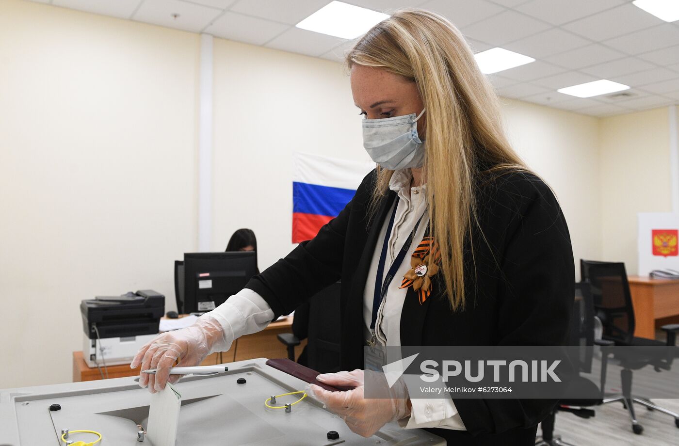 Russia Constitutional Reform Voting
