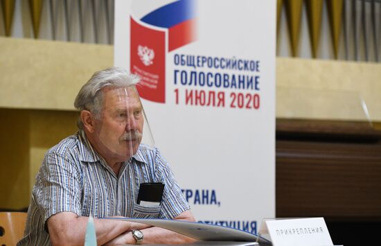 Russia Constitutional Reform Voting