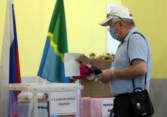 Russia Constitutional Reform Voting