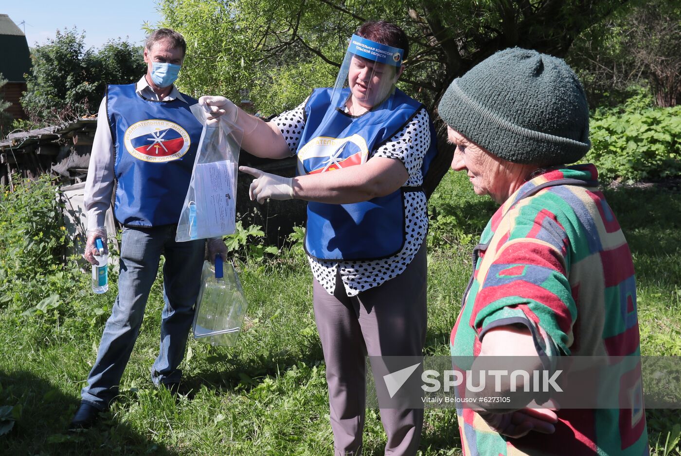 Russia Constitutional Reform Voting