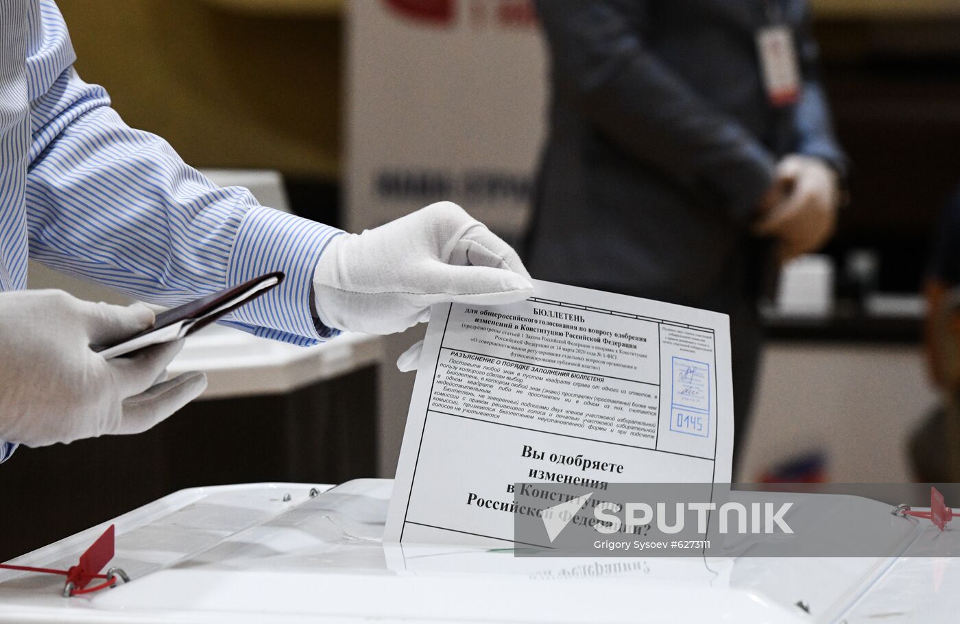 Russia Constitutional Reform Voting