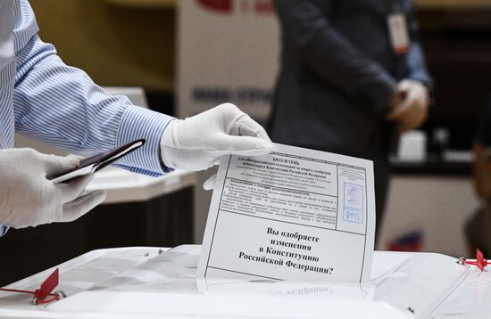 Russia Constitutional Reform Voting