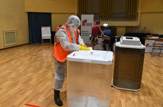 Russia Constitutional Reform Voting