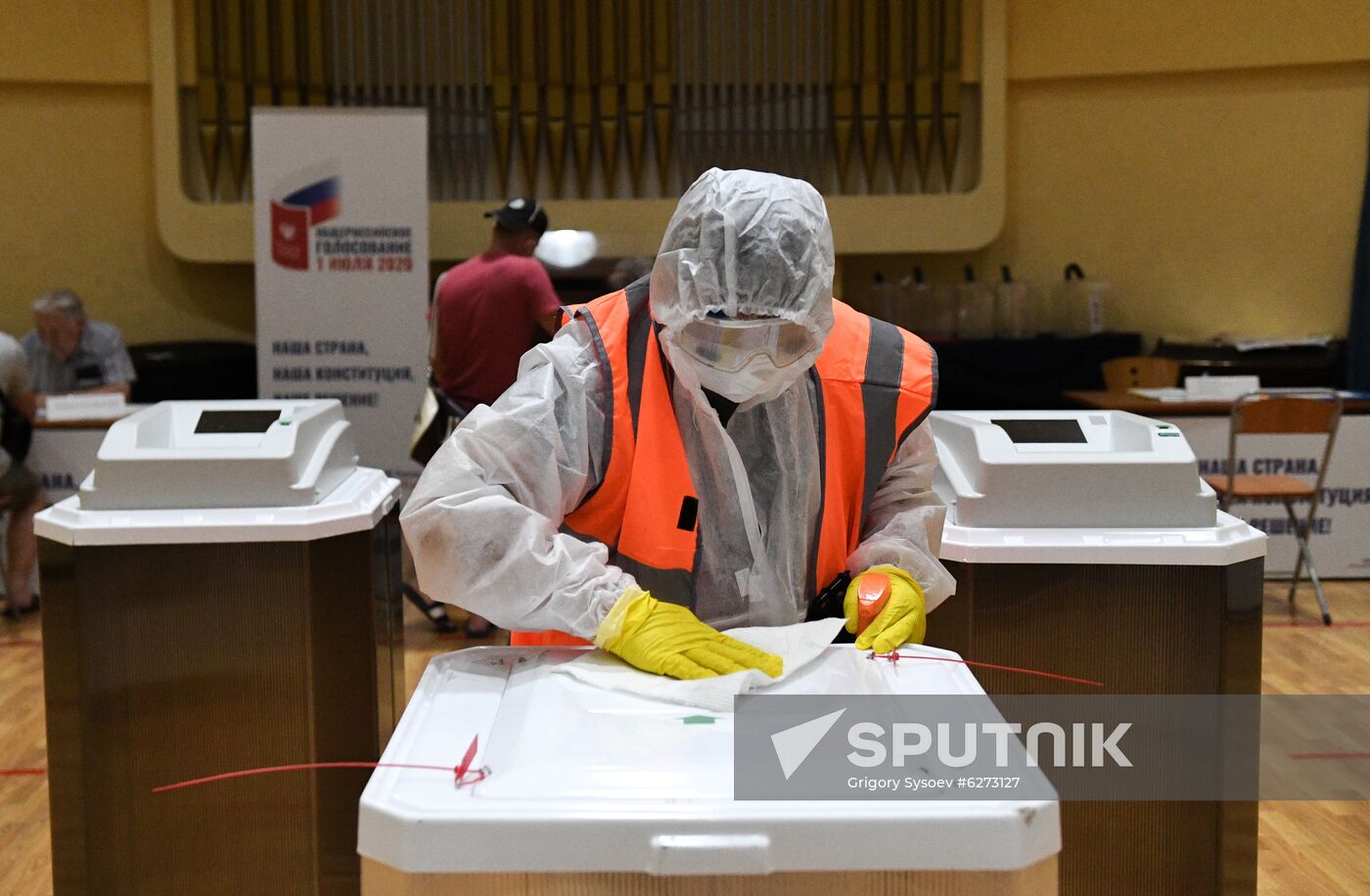 Russia Constitutional Reform Voting