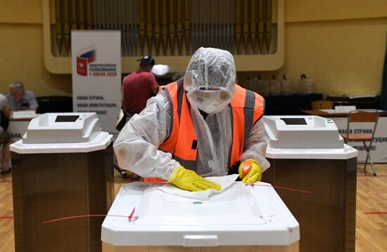 Russia Constitutional Reform Voting