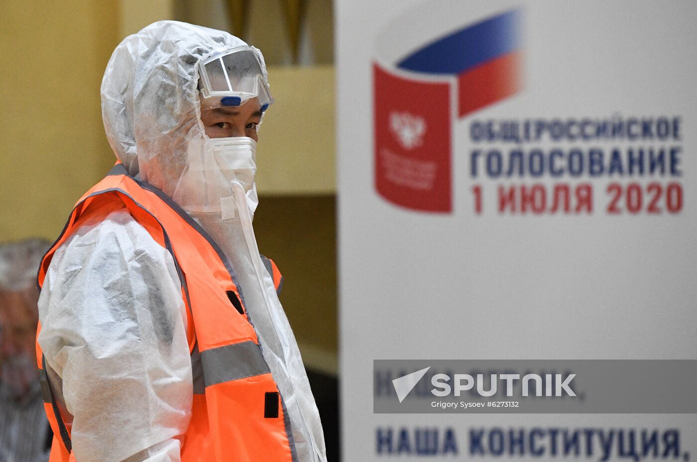 Russia Constitutional Reform Voting