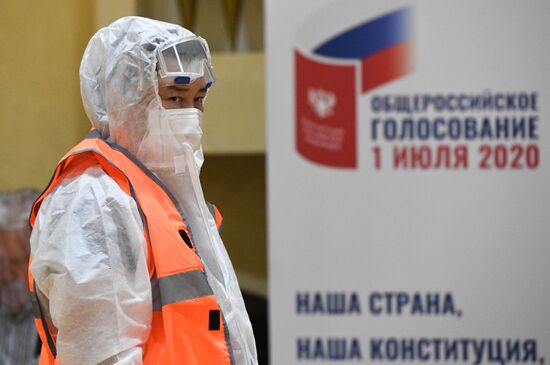 Russia Constitutional Reform Voting