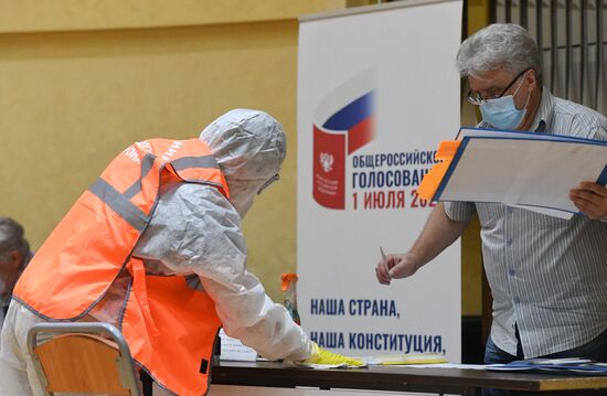 Russia Constitutional Reform Voting