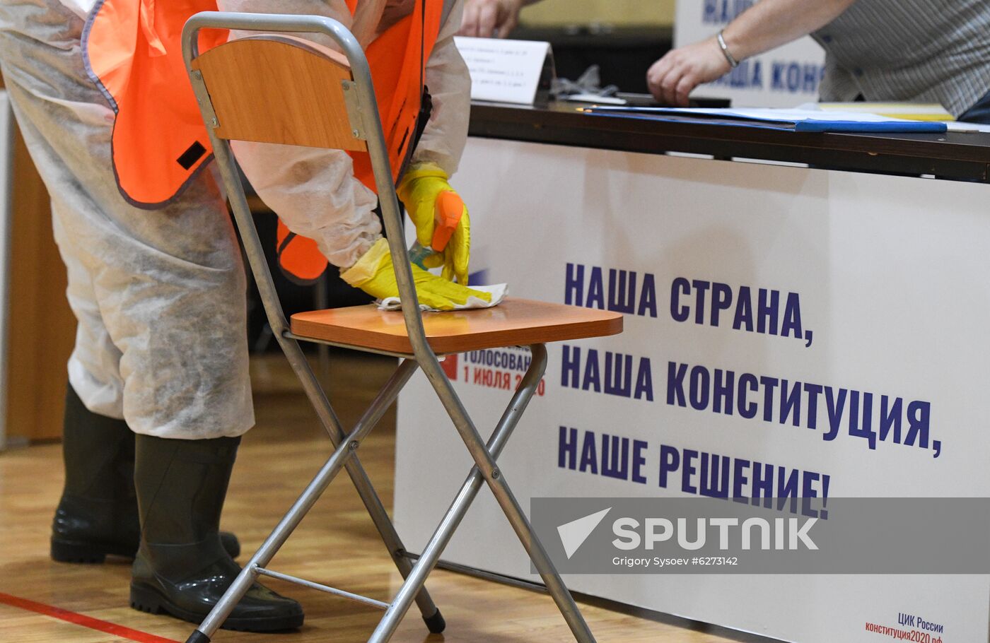 Russia Constitutional Reform Voting