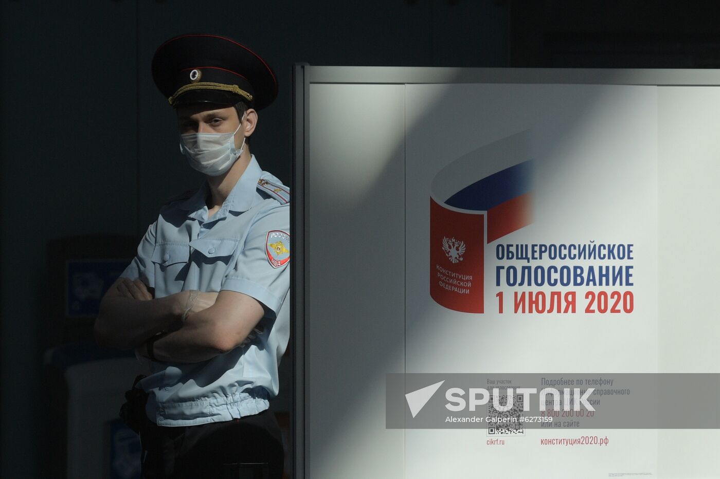 Russia Constitutional Reform Voting