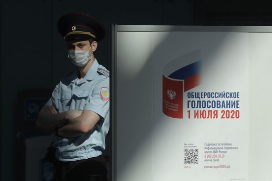 Russia Constitutional Reform Voting