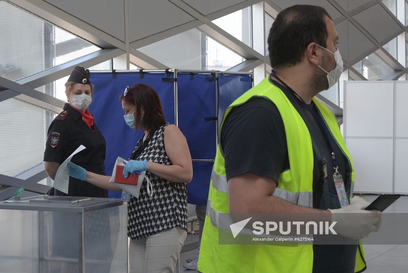 Russia Constitutional Reform Voting