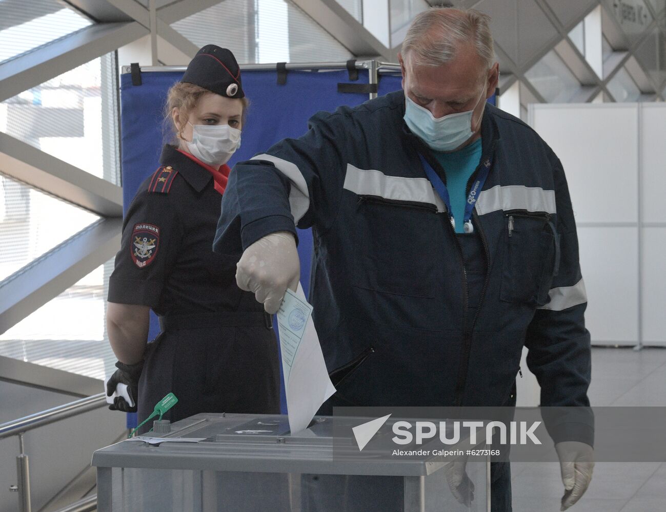 Russia Constitutional Reform Voting