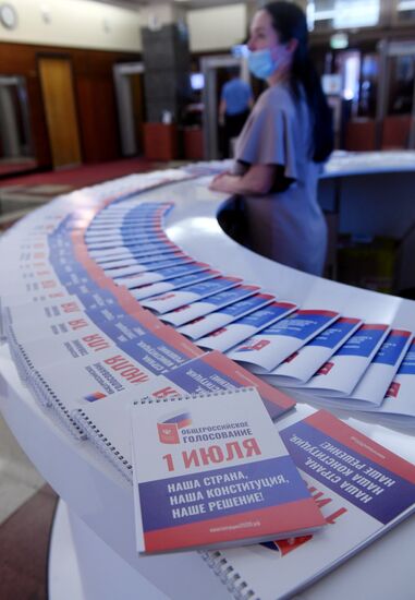Russia Constitutional Reform Voting