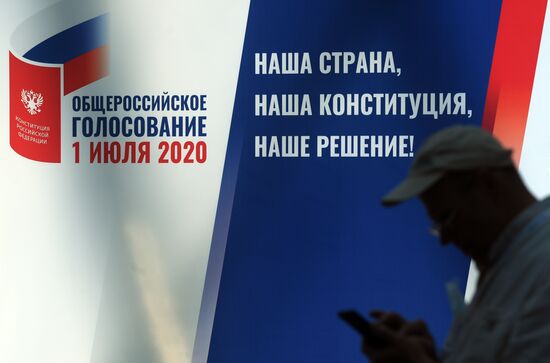 Russia Constitutional Reform Voting