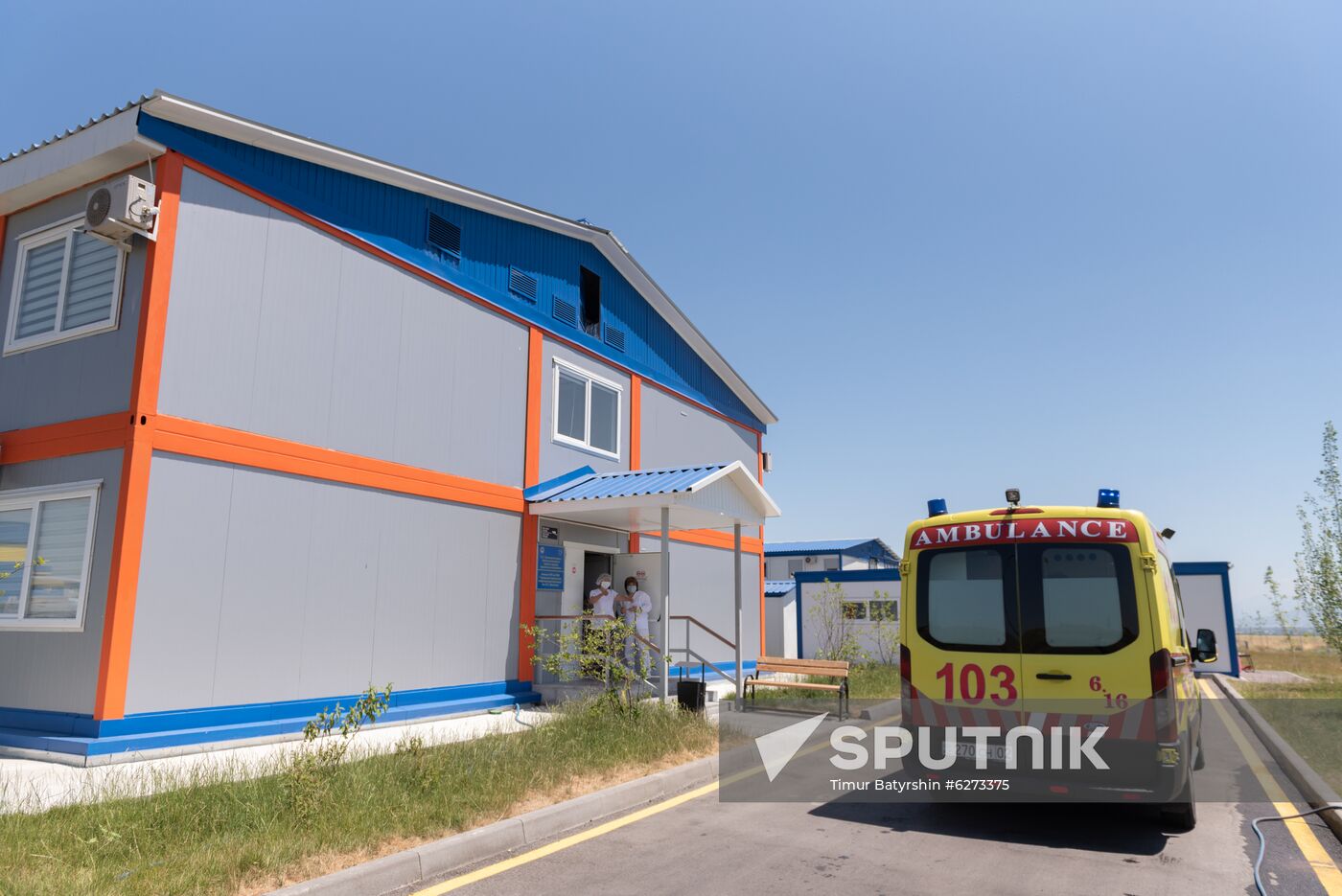 Kazakhstan Coronavirus Hospital Facility