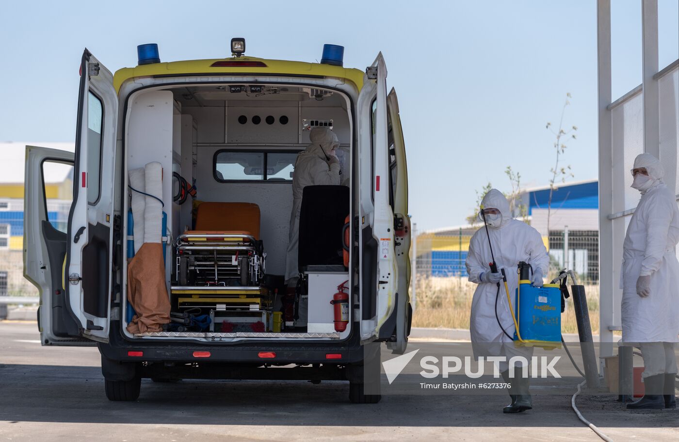 Kazakhstan Coronavirus Hospital Facility
