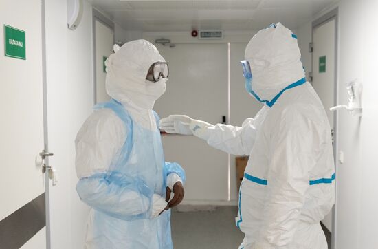 Kazakhstan Coronavirus Hospital Facility