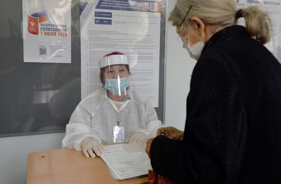 Russia Constitutional Reform Voting