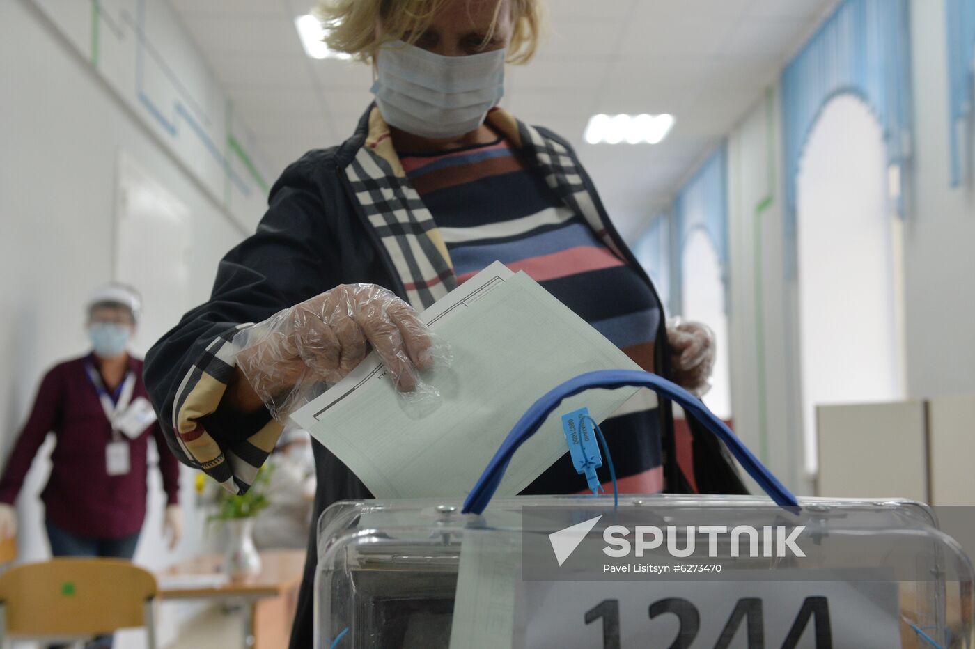 Russia Constitutional Reform Voting