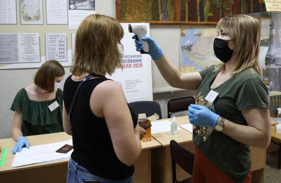 Russia Constitutional Reform Voting