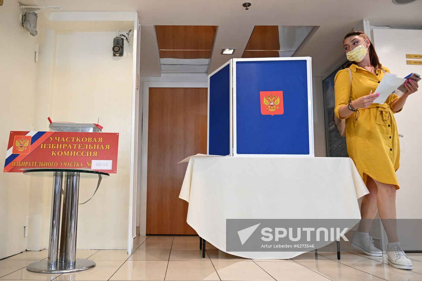 Russia Constitutional Reform Voting