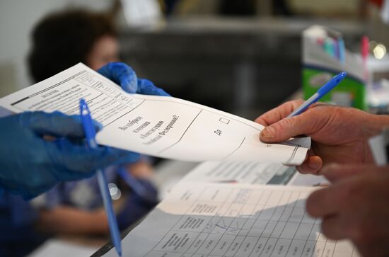 Russia Constitutional Reform Voting