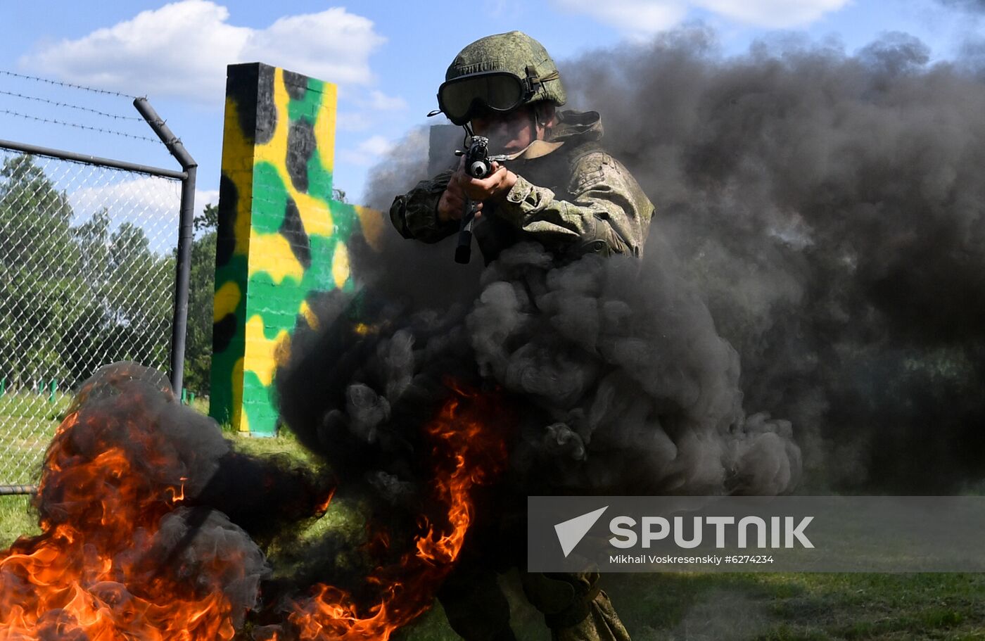 Russia Army Drills