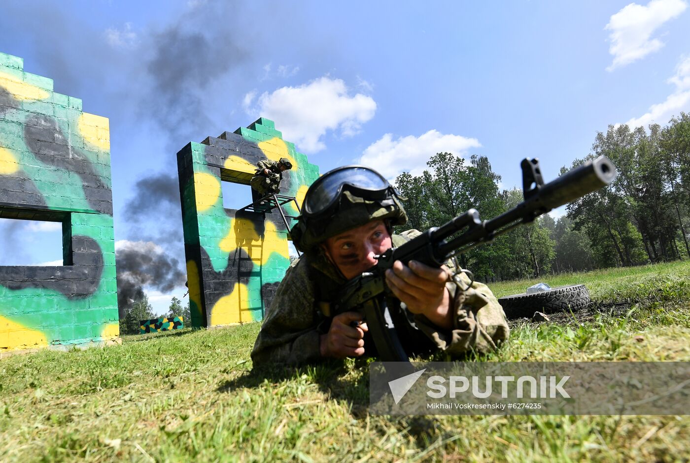 Russia Army Drills