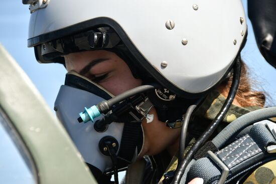 Russia Female Pilots Training