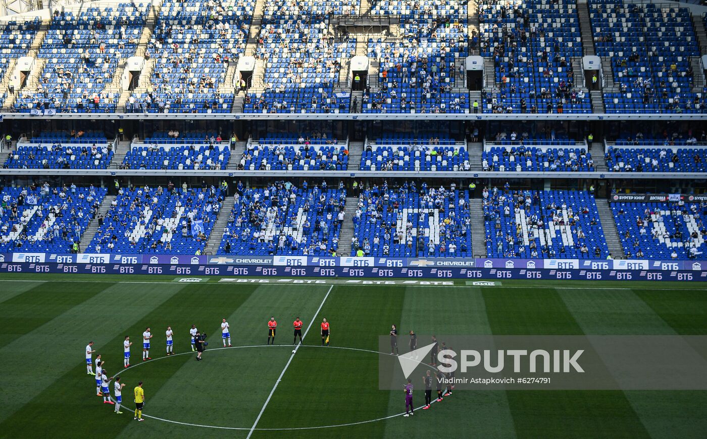 Russia Soccer Premier-League Dynamo - CSKA