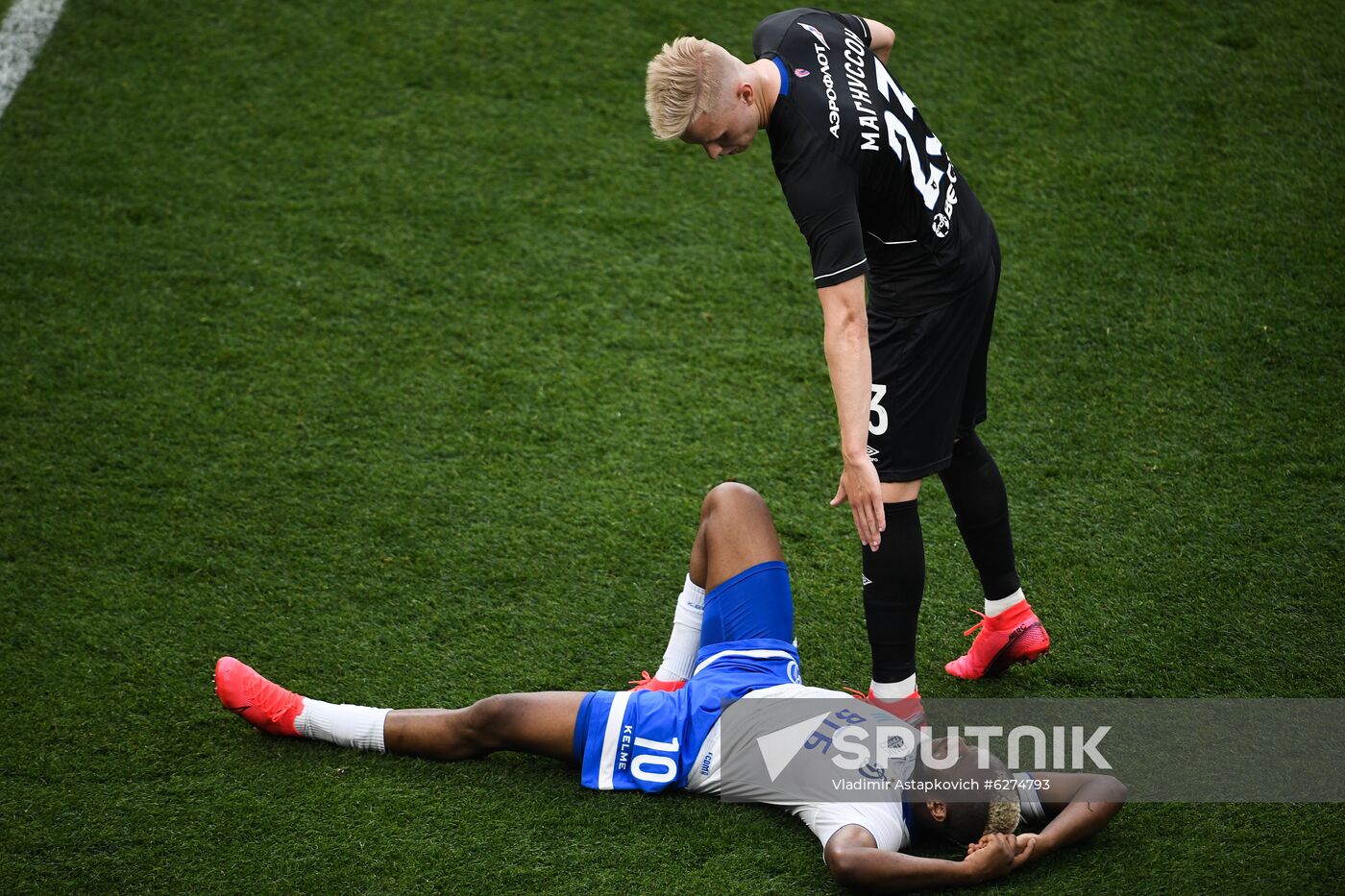 Russia Soccer Premier-League Dynamo - CSKA