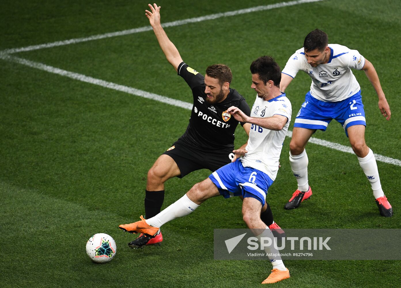 Russia Soccer Premier-League Dynamo - CSKA