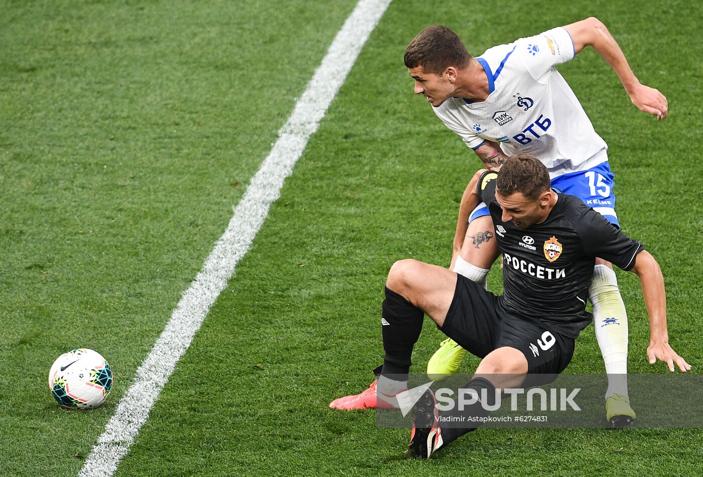 Russia Soccer Premier-League Dynamo - CSKA