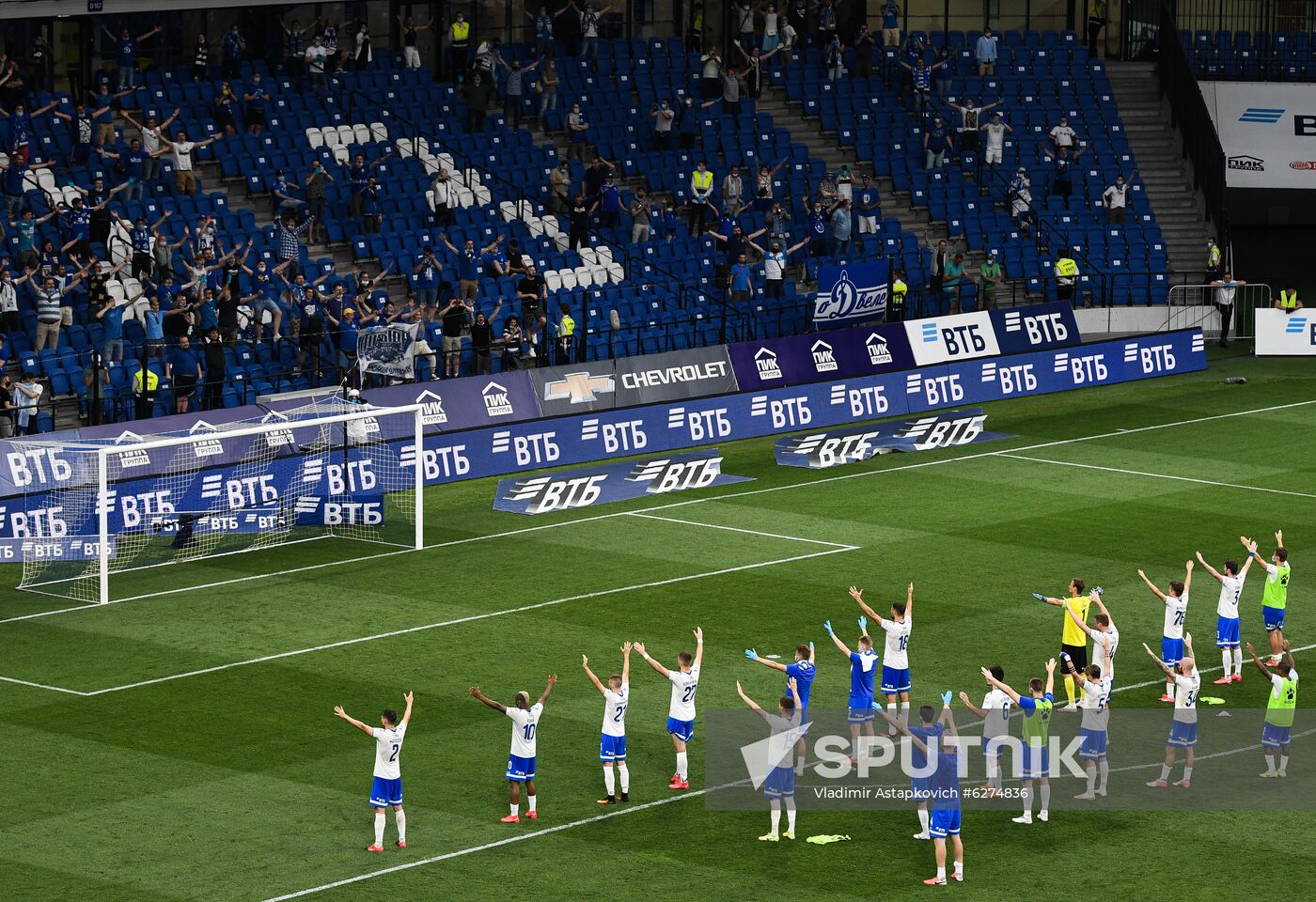 Russia Soccer Premier-League Dynamo - CSKA