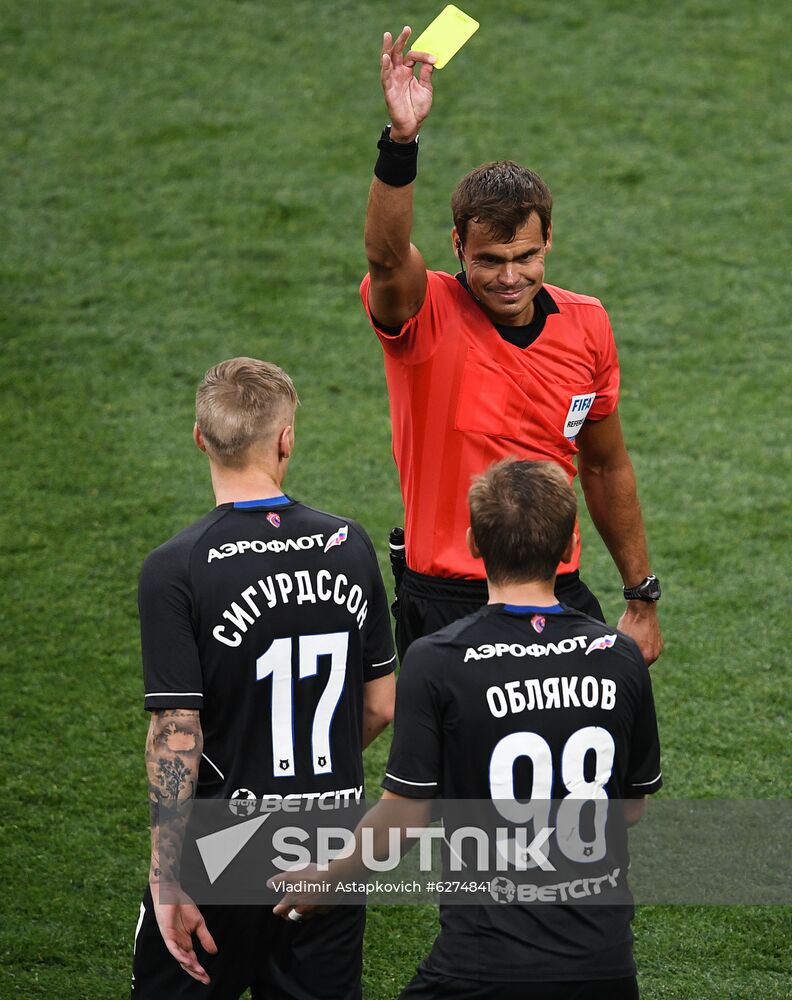 Russia Soccer Premier-League Dynamo - CSKA