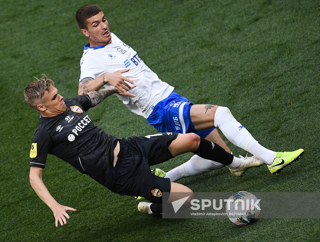 Russia Soccer Premier-League Dynamo - CSKA