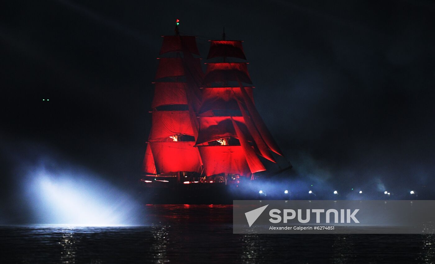 Russia Scarlet Sails Show